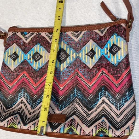 The Sak multicolored azteca print crossbody purse